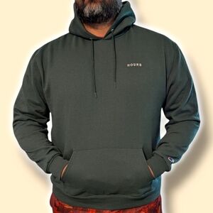 Champion x Hours Unisex Olive relaxed hoodie 2X